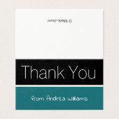 Mini Budget Moderne Merci Notes (Outside Unfolded)