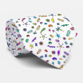 Mini Bugs en Mini Beasts stropdas (Opgerold)