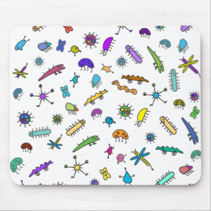Mini Bugs en Mini Beesten Muismat