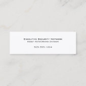 Mini C.P.S. Carte de visite (Dos)