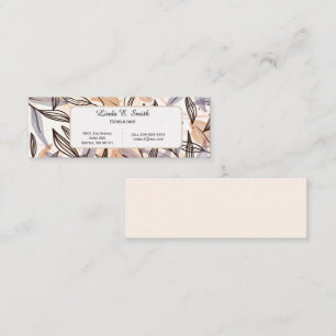 Mini Calling Card Contactkaartje