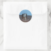 Mini Camera Ronde Sticker (Tas)