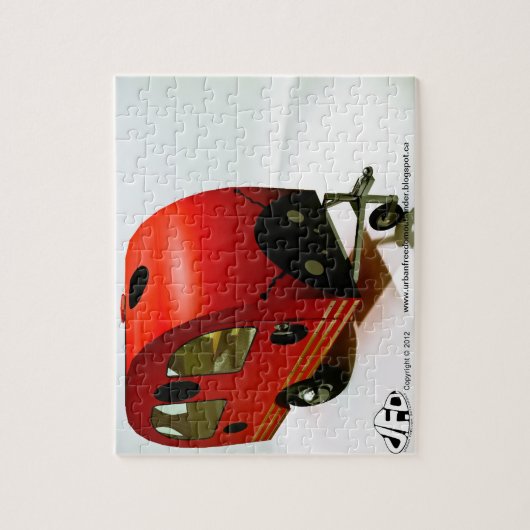 Mini Camper à vélo style Ladybug Puzzle (Vertical)