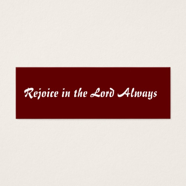 Mini carte Art personnalisable (Devant)