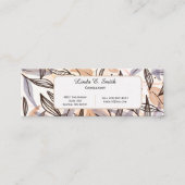 Mini carte d'appel (Devant)