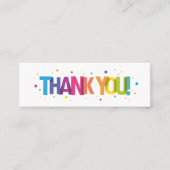 Mini carte d'appel Merci (Devant)