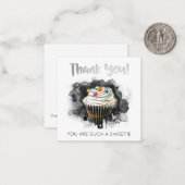 *~ Mini carte de note de MERCI AP62 (Devant/Arrière en situation)