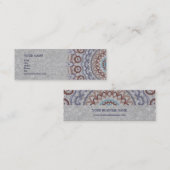 Mini Carte de visite (Devant / Derrière)