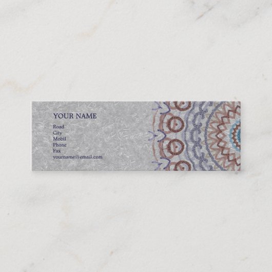 Mini Carte de visite (Devant)