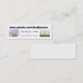 Mini Carte de visite (Devant / Derrière)