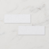 Mini Carte de visite (Devant / Derrière)