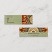 Mini Carte de visite (Devant / Derrière)