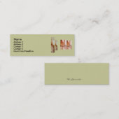 Mini Carte de visite (Devant / Derrière)