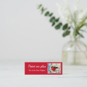 Mini Carte de visite (Debout devant)