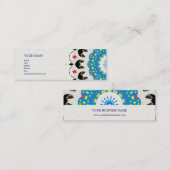 Mini Carte de visite (Devant / Derrière)