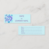 Mini Carte de visite (Devant / Derrière)