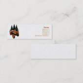 Mini Carte de visite à quatre roues (Devant / Derrière)