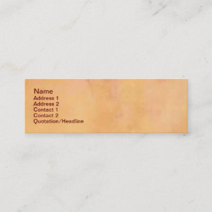 Mini Carte de visite antique de lavage