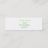 Mini Carte de visite Bird Shop (Dos)