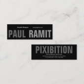 Mini Carte de visite célèbre de la police 6 (Devant / Derrière)