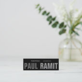 Mini Carte de visite célèbre de la police 6 (Debout devant)