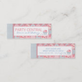 Mini Carte de visite chéri de fille (Devant / Derrière)