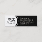 Mini Carte de visite chorégraphique (Dos)