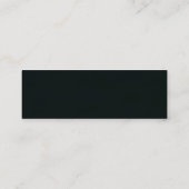 Mini Carte de visite cible (Dos)