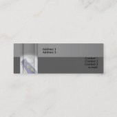 Mini Carte de visite clavier n° 2 (Dos)