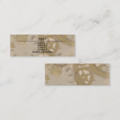 Mini Carte de visite Clockwork (Devant / Derrière)