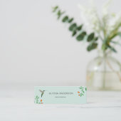 Mini Carte de visite Colibri (Debout devant)
