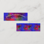 Mini Carte de visite coloré (Devant / Derrière)