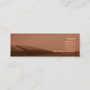 Mini Carte de visite côtier
