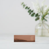 Mini Carte de visite côtier (Debout devant)