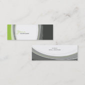 MINI CARTE DE VISITE :: courbes 7 (Devant / Derrière)