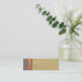 Mini CARTE DE VISITE :: crochets 3 (Debout devant)