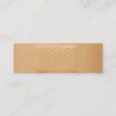 Mini carte de visite d' assurance-aide à la bande (Devant)