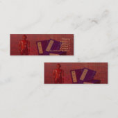 Mini Carte de visite d'acuponcture (Devant / Derrière)