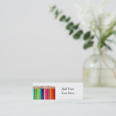 Mini Carte de visite d'art (Debout devant)