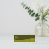 Mini Carte de visite de bien-être (Debout devant)