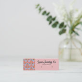 Mini Carte de visite de bijoux de Pâques (Debout devant)
