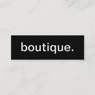 Mini Carte de visite de boutique