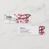 Mini Carte de visite de boutique de mode (Devant / Derrière)