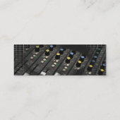 Mini Carte de visite de bureau de mixage (Dos)