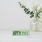 Mini Carte de visite de caméra de tournage de Green Ret (Debout devant)
