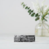 Mini Carte de visite de camion de pompiers (Debout devant)
