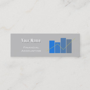 Mini Carte de visite de comptabilité financière