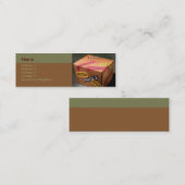 Mini Carte de visite de conditionnement (Devant / Derrière)