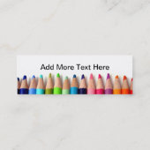 Mini Carte de visite de crayon (Dos)