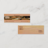 Mini Carte de visite de cuisine (Devant / Derrière)